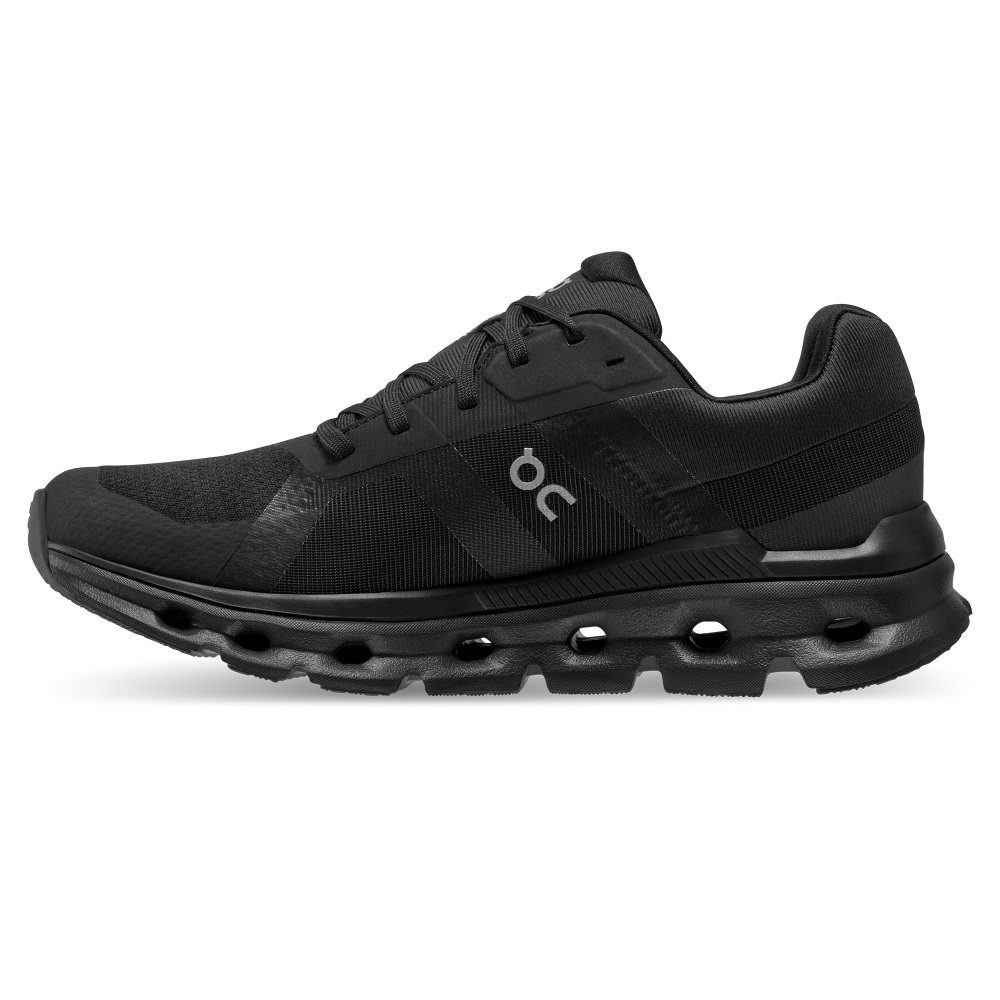 Dámské Silniční Běžecké Boty On Running Cloudrunner Waterproof Černé | WGO263841