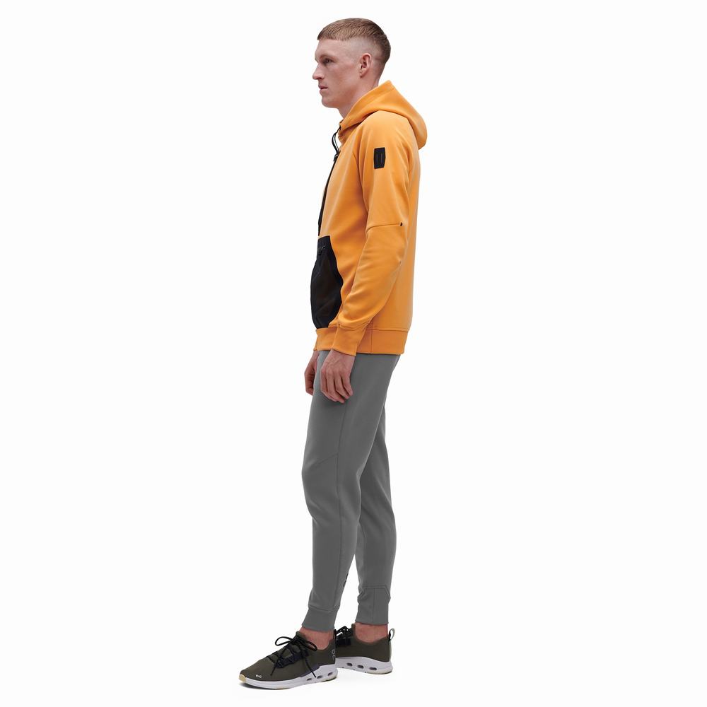 Pánské Mikiny S Kapucí On Running Hoodie 2 Mango | GHM047315