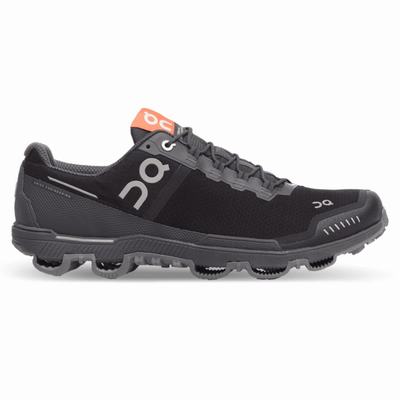 Pánské Trailové Běžecké Boty On Running Cloudventure Waterproof 1 Černé | CHV532914