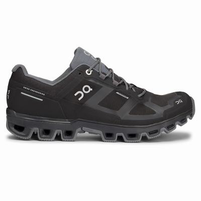 Pánské Trailové Běžecké Boty On Running Cloudventure Waterproof 2 Černé | UOI497628